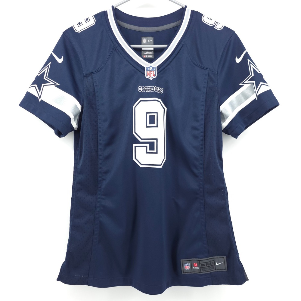 Nike Kids Football Jersey Tony Romo #9 Medium Navy Blue Dallasโ Cowboys NFL